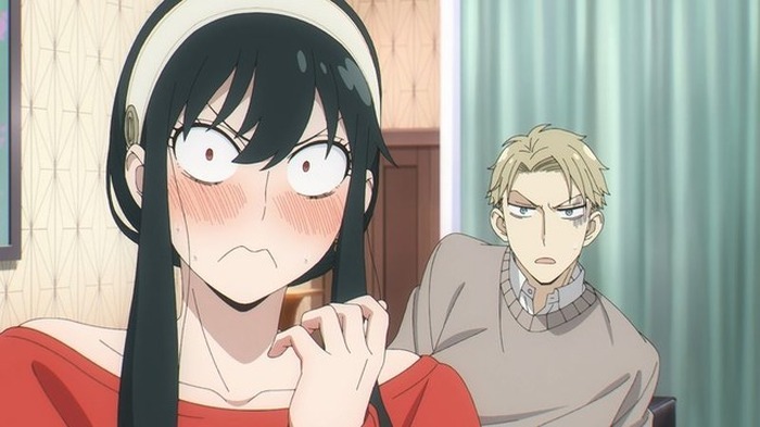春アニメ Spy Family ラブラブ夫婦を演じきれる ロイド ヨル キスの行方は 第9話先行カット 超 アニメディア