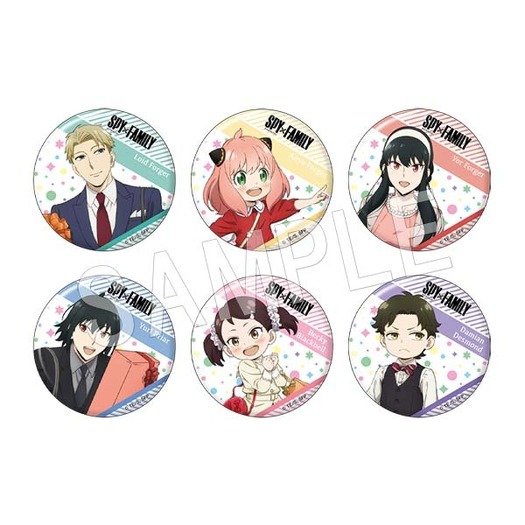 SPY×FAMILY スパイファミリー 缶バッジ アニメイト ユーリ 10点 TVアニメ「SPY×FAMILY」 缶バッジ ユーリ: キャラグッズ｜ムービック