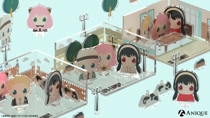 SPY×FAMILY スパイファミリー 全巻購入特典 アクスタ アクリルジオラマ SPY×FAMILY アクリルジオラマ SPY×FAMILY 楽天ブックス 全巻購入特典