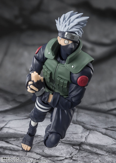 Naruto はたけカカシがs H Figuartsに再登場 雷切から千年殺しまで幅広いポーズが再現可能に 3枚目の写真 画像 超 アニメディア