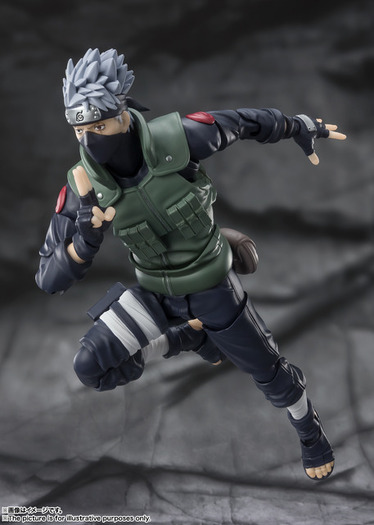 NARUTO」はたけカカシがS.H.Figuartsに再登場！ 雷切から千年殺しまで