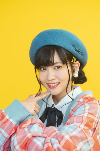 ラブカ 上原歩夢役 大西亜玖璃PE + 上原歩夢役の大西亜玖璃。 - 「ニジガク」OVA公開迎え林鼓子が