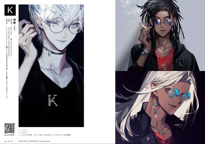 MikaPikazo複製原画【VISIONS2023×FACTORYコラボ 】 pixiv監修の最新イラスト集「VISIONS 2023」10月発売！ Mika