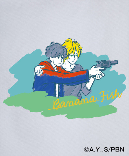 BANANA FISH アッシュ 英二 キャンバスアート BANANA FISH」アッシュ＆英二のアパレルや雑貨が登場♪ ZOZOTOWNコラボ