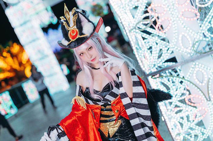 手縫いなのですぐ解けますFGO コヤンスカヤ 闇 コスプレ - コスプレ