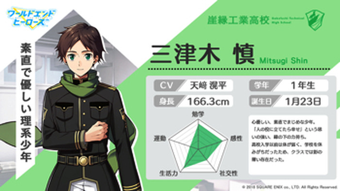 新作ゲーム ワールドエンドヒーローズ のキャラクター概要を公式twitterで公開part 2 16枚目の写真 画像 超 アニメディア