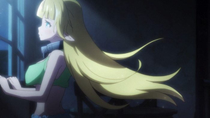 シェラの体を調べるディアヴロ シェラは思わず Tvアニメ 異世界魔王と召喚少女の奴隷魔術 第6話あらすじ 先行カットが到着 11枚目の写真 画像 超 アニメディア