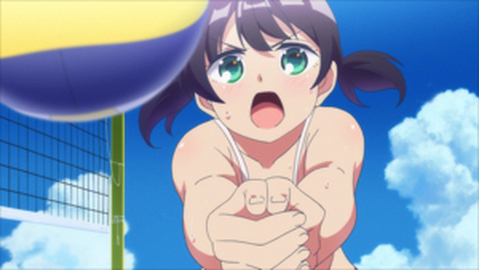 苦戦する遥 かなた Tvアニメ はるかなレシーブ 第6話あらすじ 先行カットが到着 5枚目の写真 画像 超 アニメディア