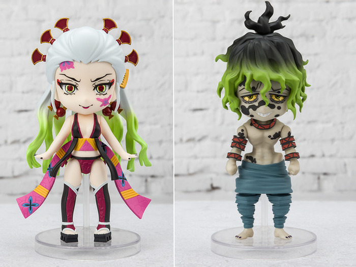 鬼滅の刃」遊郭編の世界観をフィギュアで再現！堕姫＆妓夫太郎が