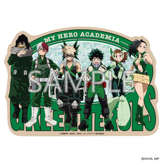 ヒロアカ」デク、お茶子らGREEN HEROESが東急ハンズに登場！6期