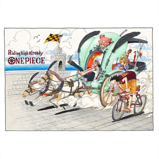 ワンピースマンガアートヘリテージ 集英社マンガアートヘリテージより尾田栄一郎「ONE PIECE / In