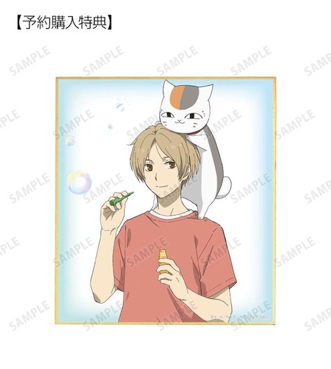 夏目友人帳 ニャンコ先生 夏目貴志らシャボン玉ver のグッズ登場 Tシャツ トートバッグ アクキーなど展開 6枚目の写真 画像 超 アニメディア