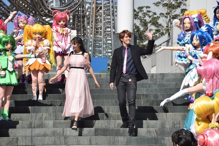 プリキュア55人が横浜の街に大集合 史上初のダンスパレードは ぶっちゃけ ありえなーーい 5枚目の写真 画像 超 アニメディア