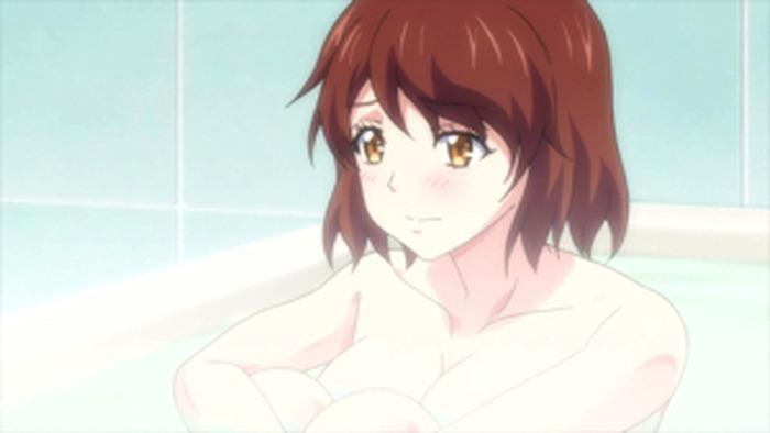 お風呂場で密着する素肌が熱を帯び…TVアニメ『終電後、カプセルホテル
