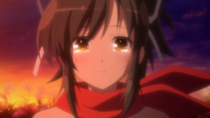 月光に過去の自分を重ねた雪泉は Tvアニメ 閃乱カグラ 第6話のあらすじ 先行カットが到着 2枚目の写真 画像 超 アニメディア