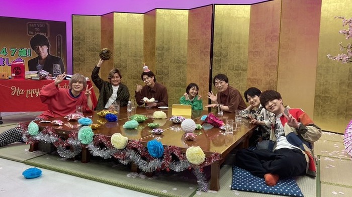 谷山紀章・浪川大輔 声優と夜あそび 当選通知書付き 直筆サイン入り色紙