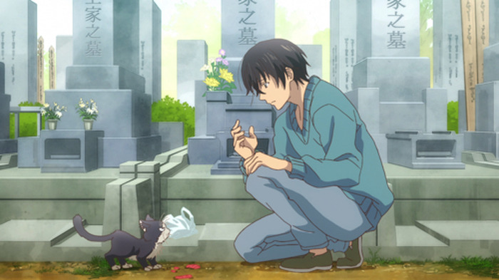 いよいよスタート 人嫌いな小説家が猫を拾い Tvアニメ 同居人はひざ 時々 頭のうえ 第1話あらすじ 先行カットが到着 2枚目の写真 画像 超 アニメディア