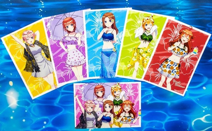 映画「五等分の花嫁」4月1日開催のイベント描き下ろしグッズ解禁!