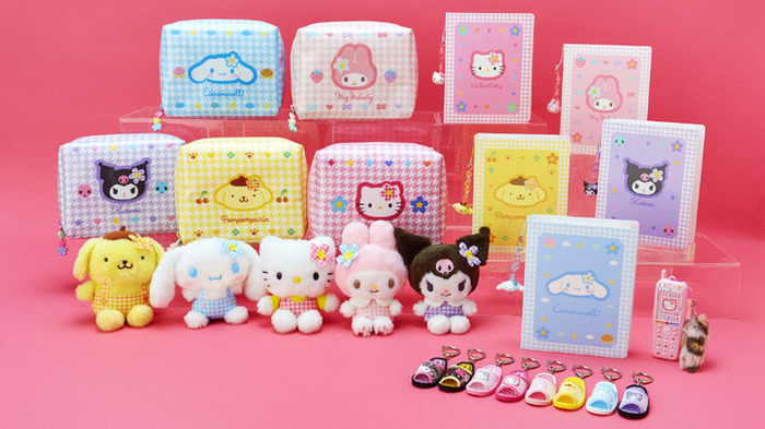 Tweety&Hello Kittyオレンジジュースペア根付け （sweets