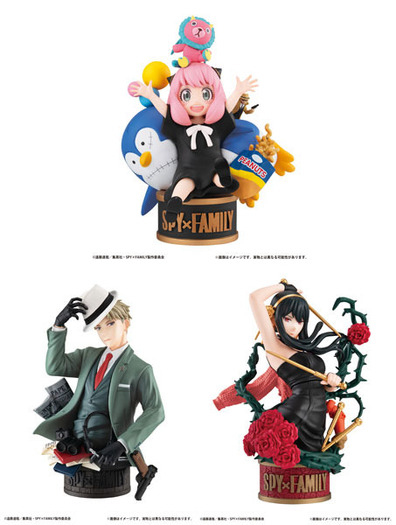 SPY×FAMILY」 ロイド、アーニャ、ヨルの“スタチューフィギュア”登場