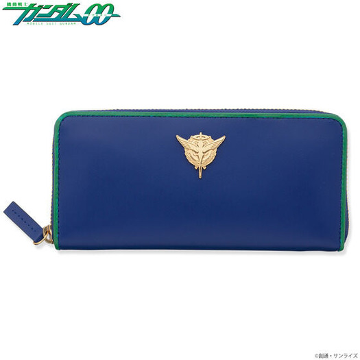 ガンダム00」“ソレスタルビーイング”のマークが輝く！ ブルーのレザー