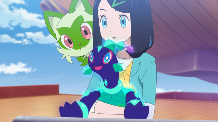 アニポケ」光かがやくテラパゴスの“新たな姿”も！リコたちが海の旅へと