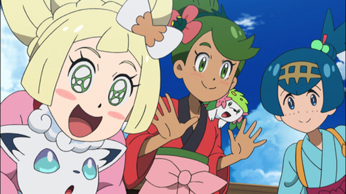 シェイミ ナギサ メルタンが迷子に マオたちと無事再会できるか Tvアニメ ポケットモンスター サン ムーン 4月14日放送のあらすじ 先行カットが到着 15枚目の写真 画像 超 アニメディア