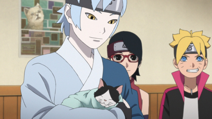 ミツキが子猫を預かることに Tvアニメ Boruto ボルト Naruto Next Generations 第104話あらすじ 先行カットが到着 超 アニメディア