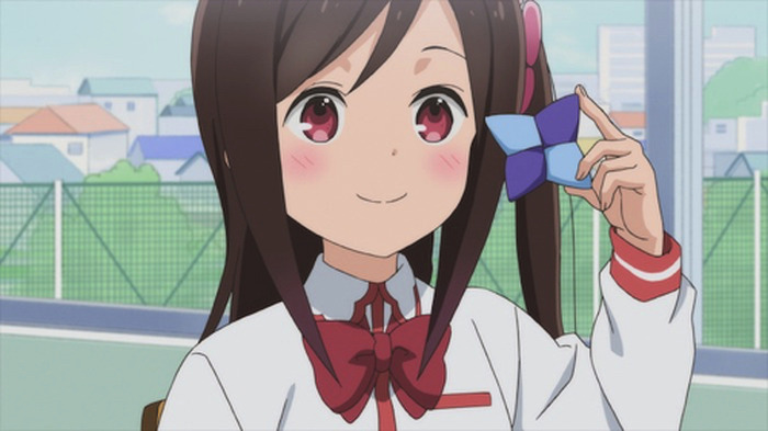 ぼっちの前に外国人の女の子が Tvアニメ ひとりぼっちの 生活 第4話あらすじ 先行カットが到着 3枚目の写真 画像 超 アニメディア