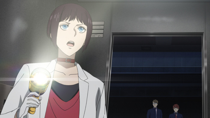 妖しく微笑むアナザーに新は Tvアニメ 真夜中のオカルト公務員 第5話のあらすじ 先行カットが到着 5枚目の写真 画像 超 アニメディア