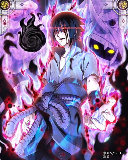 Naruto ナルト 忍コレクション 疾風乱舞 にて4周年を記念したキャンペーンが開催 限定ガチャに 7覚醒解放うちはサスケが初登場 4枚目の写真 画像 超 アニメディア