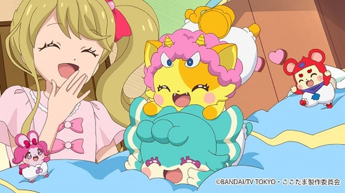 桜町を救う方法をずーっと眠りながら考えていたピロー しかし今度は眠れなくなってしまい キラキラハッピー ひらけ ここたま 第37話あらすじ 先行カットを紹介 超 アニメディア