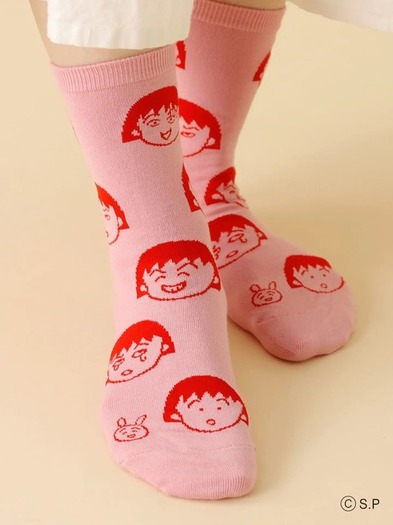 ちびまる子ちゃん」「コジコジ」がキュートな靴下に♪ “あたしゃ