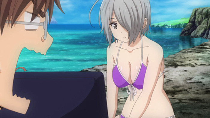 立花先生とふたりきりで石垣島へ 水着姿の先生に誘われ海へ Tvアニメ なんでここに先生が 第11話場面カット あらすじを紹介 8枚目の写真 画像 超 アニメディア