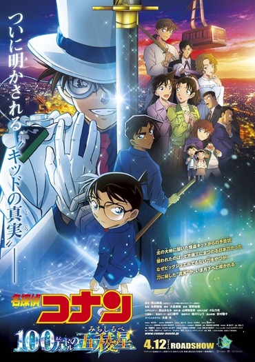 名探偵コナン 100万ドルの五稜星」“青山剛昌原画ver.”の怪盗キッド