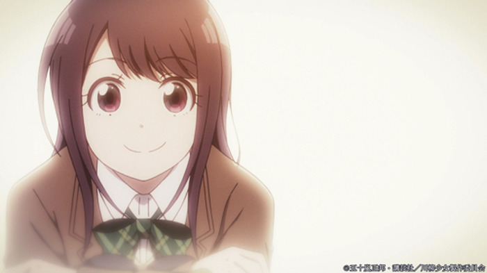 一年前の冬 川柳交流会で出会った七々子とエイジは Tvアニメ 川柳少女 第12話のあらすじ 先行カットが到着 5枚目の写真 画像 超 アニメディア