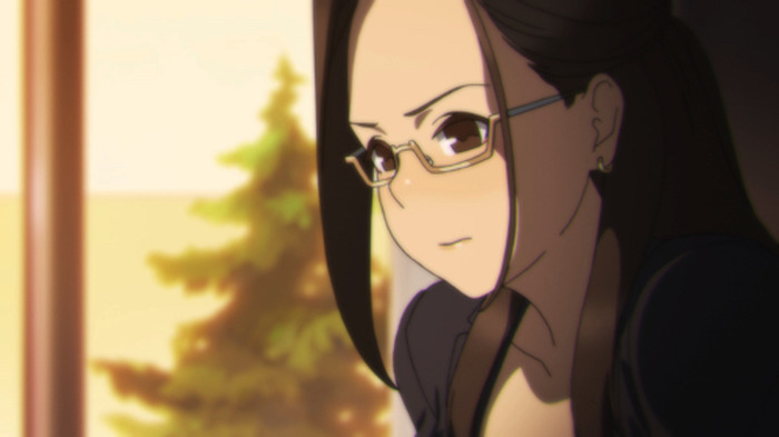 男子の視線を集める奥墨先生が ある男子生徒の相談に乗るが アニメ みるタイツ 第7話あらすじ 先行カットが到着 9枚目の写真 画像 超 アニメディア