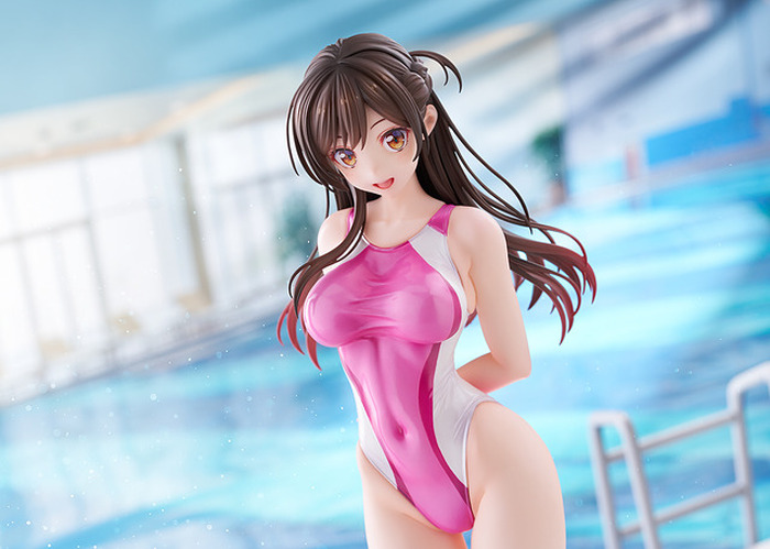 彼女、お借りします」水原千鶴が競泳水着姿でフィギュア化 彼女、お借りします」水原千鶴が競泳水着姿でフィギュア化