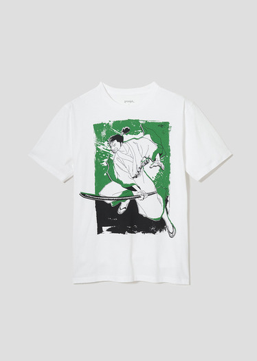 尾田栄一郎の伝説の短編「MONSTERS 一百三情飛龍侍極」コラボTシャツが