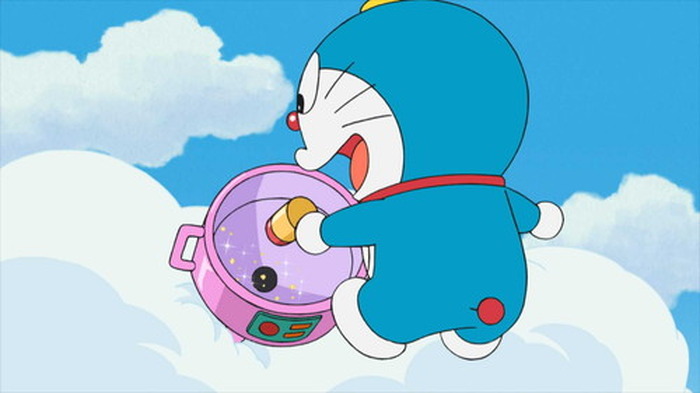 ひみつ道具で大きな雲がわたがしに Tvアニメ ドラえもん 7月5日放送のあらすじ 先行カットが到着 4枚目の写真 画像 超 アニメディア