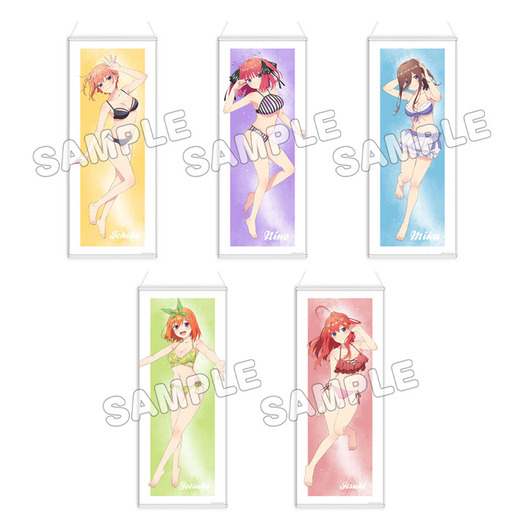 五等分の花嫁∽」五つ子が水着姿で描き下ろし♪ 「コミケ104