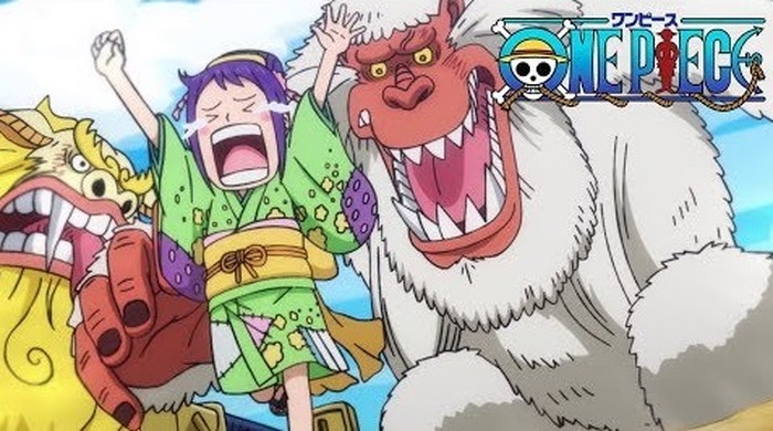 お玉と出会ったルフィはカイドウ軍相手に大暴れ Tvアニメ ワンピース 第3話予告カット あらすじを紹介 1枚目の写真 画像 超 アニメディア