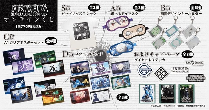 攻殻機動隊 S.A.C.」バトーやタチコマのアイマスクを当てたい