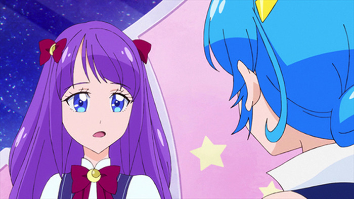 美女に笑顔を取り戻せるか まどかの挑戦ーーtvアニメ スター トゥインクルプリキュア 第24話のあらすじ 先行カットが到着 2枚目の写真 画像 超 アニメディア