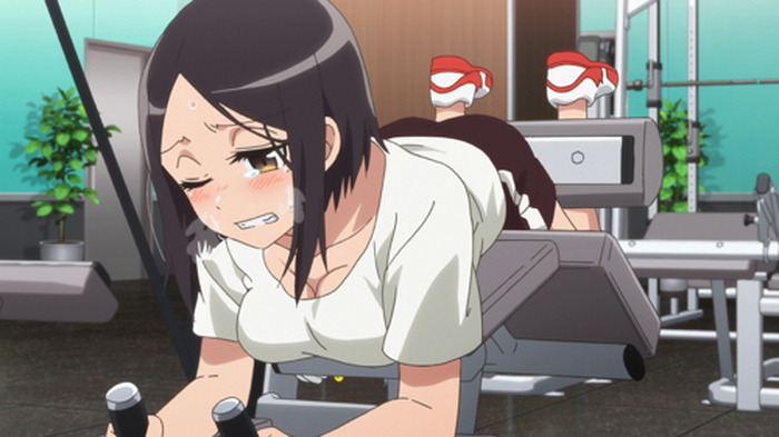 ひびきは脚が早くなるトレーニングを Tvアニメ ダンベル何キロ持てる 第5話あらすじ 先行カットが到着 4枚目の写真 画像 超 アニメディア