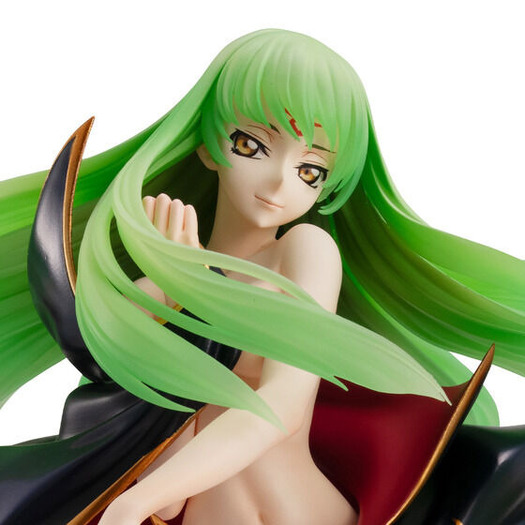 コードギアス」C.C.がゼロのマント“だけ”を羽織ったフィギュア登場