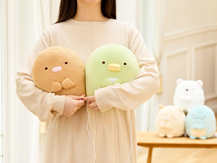 すみっコぐらし　てのりぬいぐるみ　ぺんぎん？　アボカド　受注 すみっコぐらし】てのりぬいぐるみ(ぺんぎん?)☆かわうそとすみっコ