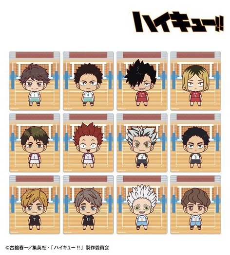 ハイキュー!!」日向や月島、黒尾、研磨が“ちょこん”♪ 描き起こし
