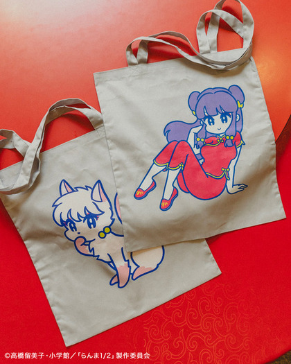 conix × Beamsコラボ　らんま1/2 Tシャツ　Lサイズ らんま1/2」乱馬やシャンプーがポップでキュートでエモい…♪ 3人の