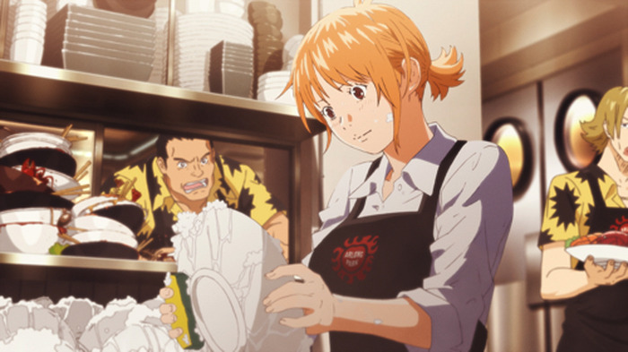 青春はいつか報われるのかーーゾロの次は航海士を目指す女子高生 ナミが主役 カップヌードル One Piece コラボcm続編放送開始 11枚目の写真 画像 超 アニメディア